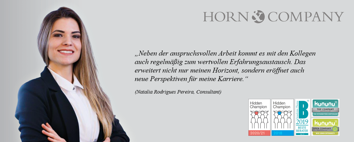 (Senior) Consultant / Manager / Principal (m/w/d) Data Engineering (Senior) Consultant / Manager / Principal (m/w/d) Data Engineering - Job - Karrieremöglichkeiten bei Horn & Company