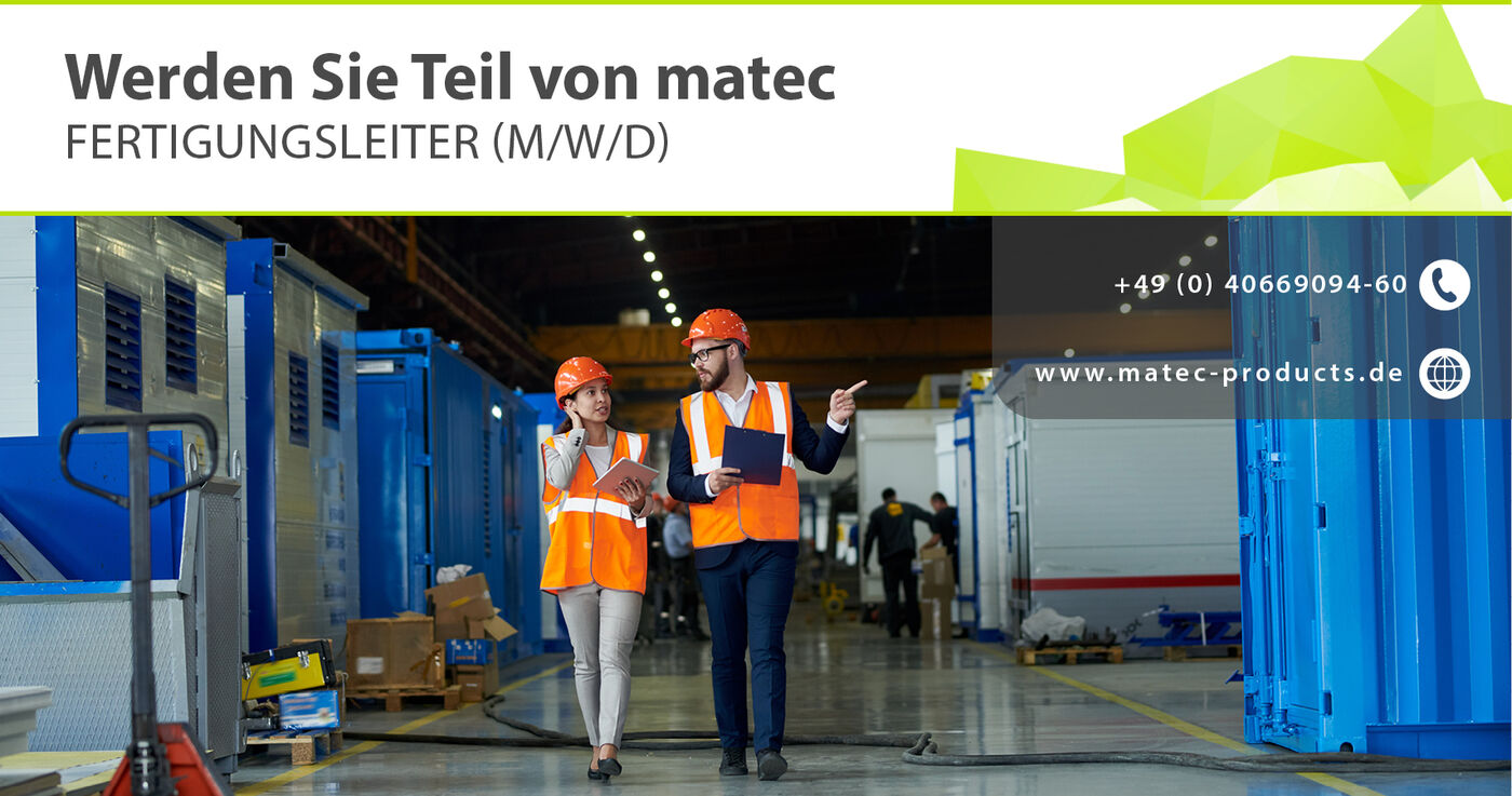 FERTIGUNGSLEITER (M/W/D) FERTIGUNGSLEITER (M/W/D) - Job Marienheide - activaTec