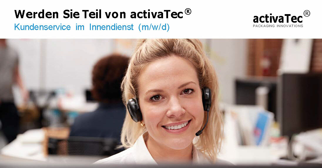 Kundenservice im Innendienst (m/w/d) Kundenservice im Innendienst (m/w/d) - Job Marienheide - activaTec - Application form