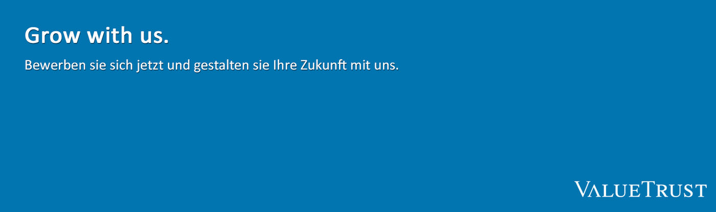 Praktikant (m/w/d) am Standort München Praktikant (m/w/d) am Standort München - Job München - Karriere bei ValueTrust
