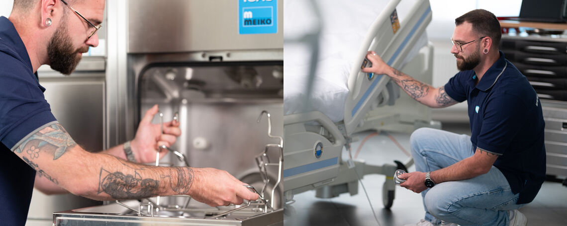 Servicetechniker (m/w/d) für den Pflege- und Klinikmarkt in der Region Forchheim - Job Bayern, Remote work - Karriereportal WiBU Gruppe