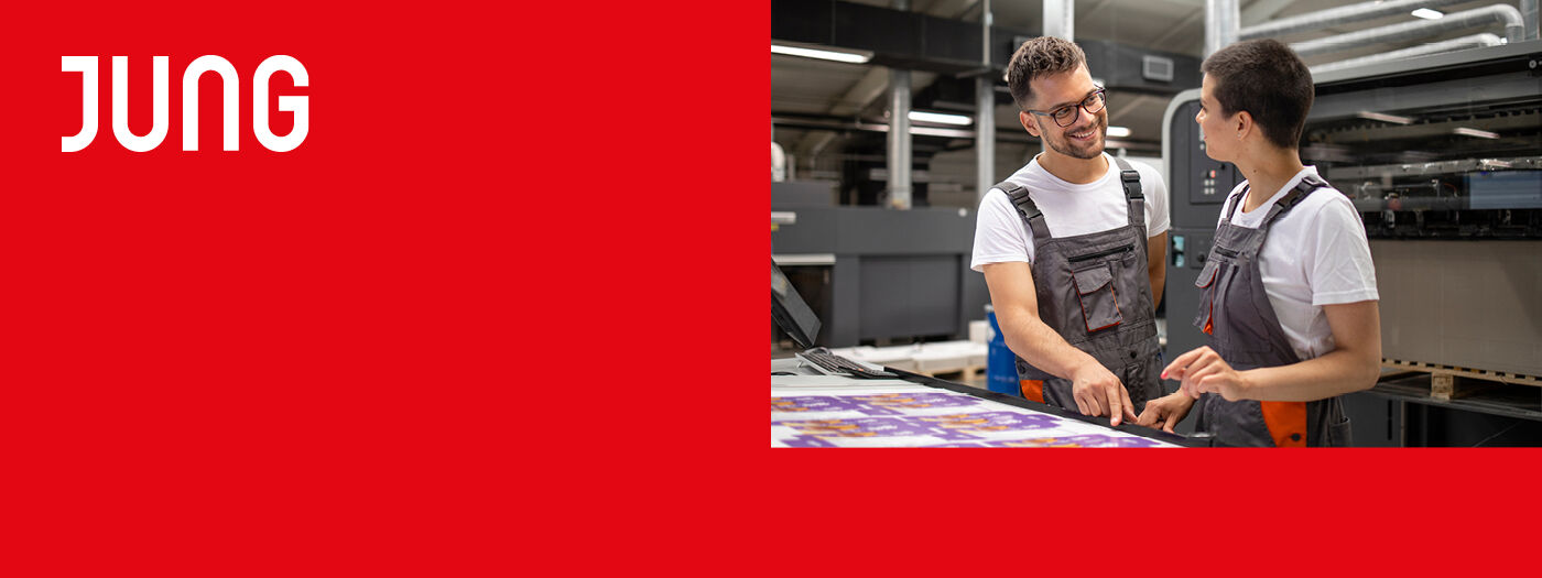 Medientechnologe Druck/Digitaldruck (m/w/d)   - mit Wechselbonus in Höhe von 500€ - - Job Arnstadt - Karriere | JUNG since 1828