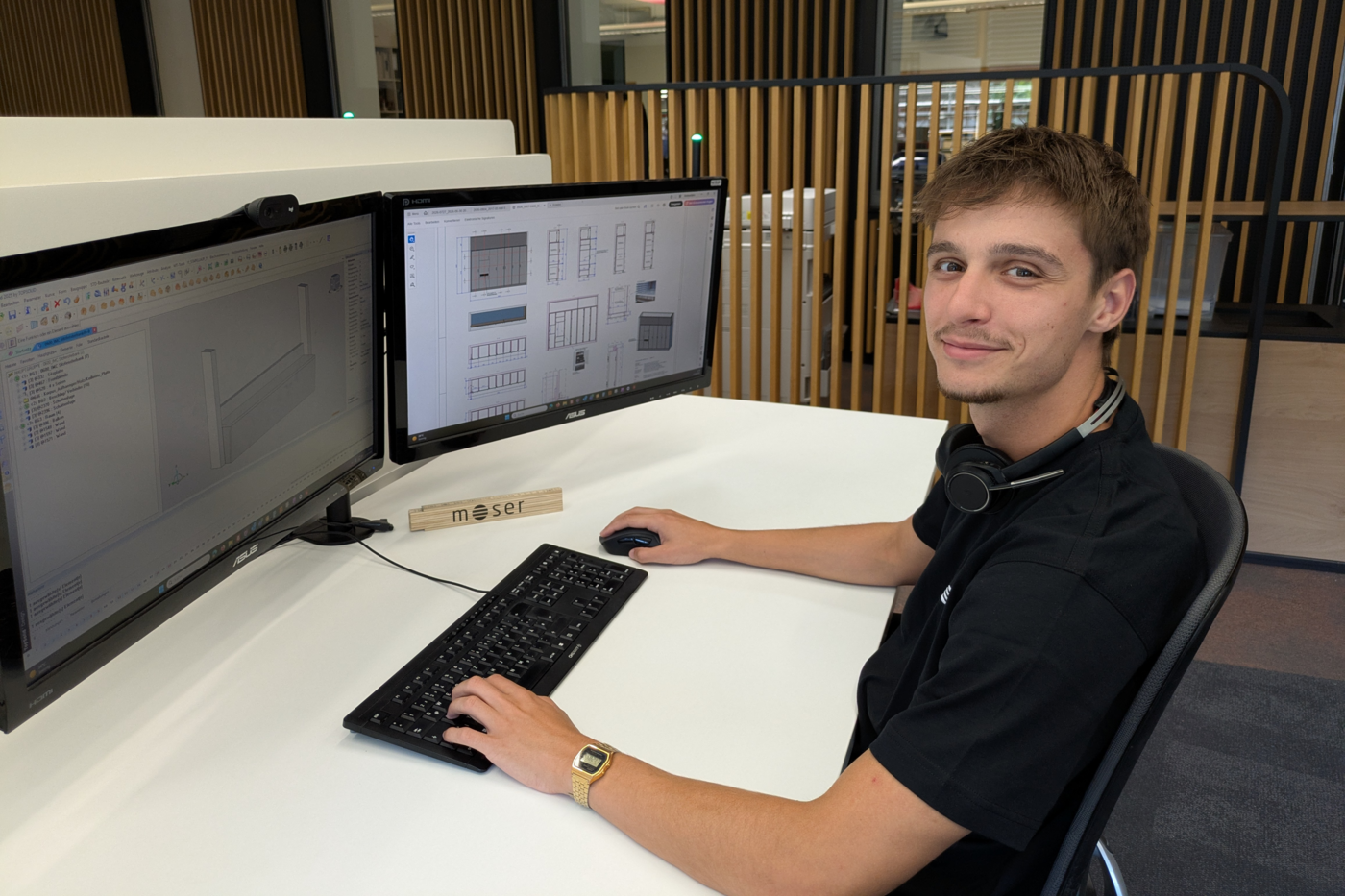 Ausbildung zum technischen Produktdesigner - 2027 (m/w/d) Ausbildung zum technischen Produktdesigner - 2027 (m/w/d) - Job - Karriere bei moser
