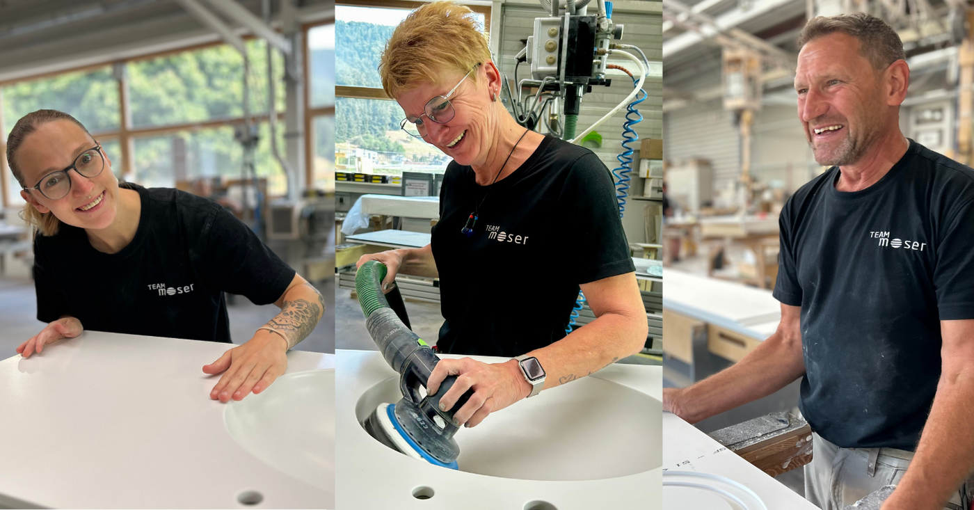 Mineralwerkstoffe: Mitarbeiter Oberfläche (m/w/d) - Job - Karriere bei moser