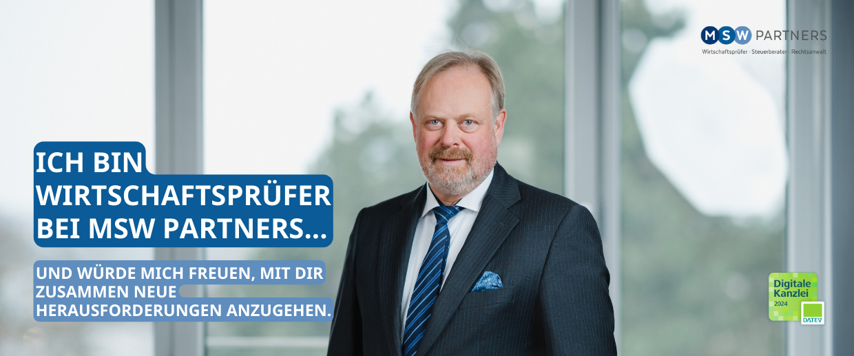 Wirtschaftsprüfer (m/w/d) - Job Regensburg - MSW PARTNERS Karriere
