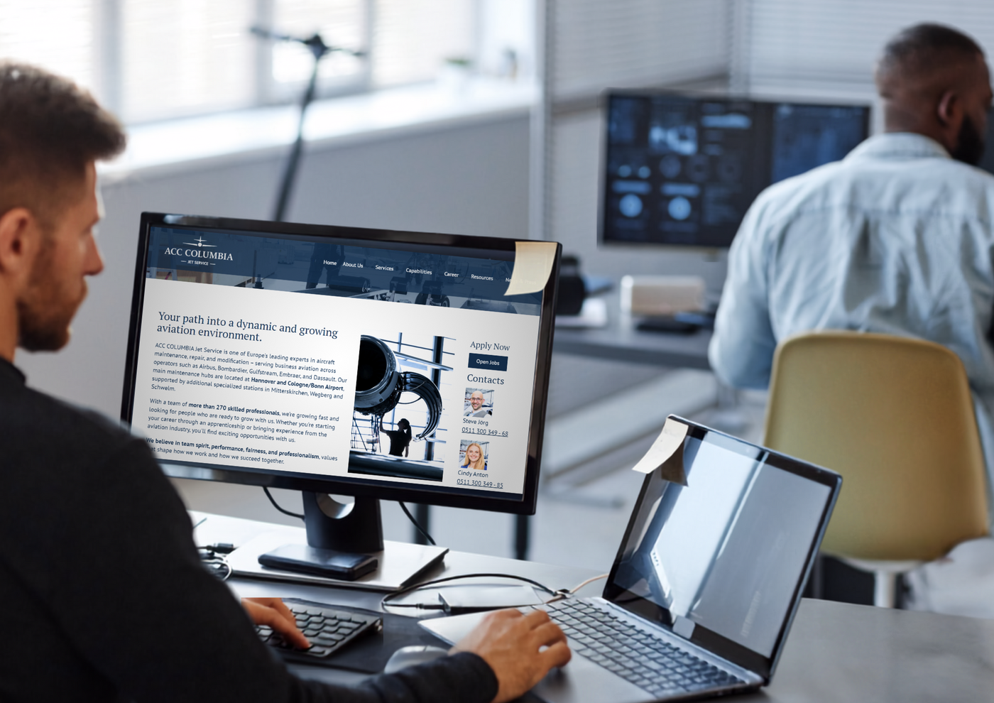 HR Generalist / Personalreferent (m/w/d)* am Flug-                                                   hafen Hannover - Job Langenhagen, Mobiles Arbeiten - Karriere bei ACC Columbia Jet Service