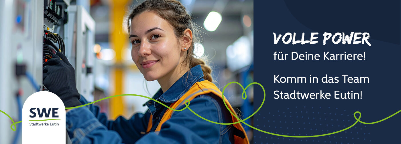 Elektroniker (m/w/d) für Betriebstechnik - Job Eutin - Karriere bei den Stadtwerken Eutin!