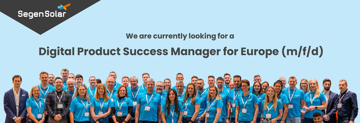 Product Success Manager (m/f/d) Product Success Manager (m/f/d) - Job Köln, Remote work - Ihre Karriere bei SegenSolar