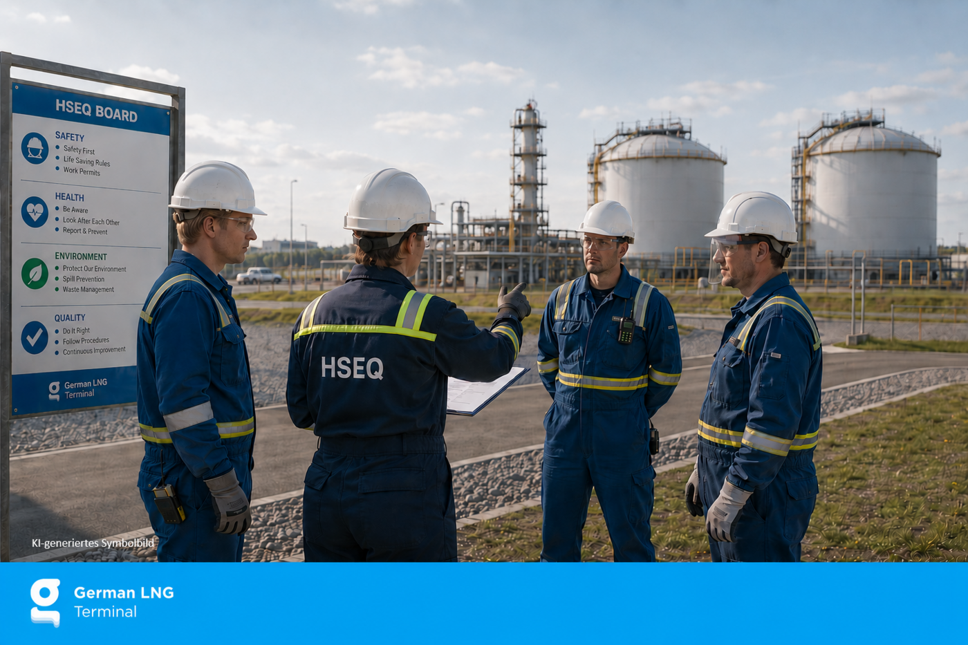 Initiativbewerbung HSEQ - Job - LNG-Terminal Brunsbüttel: Energieinfrastruktur mitgestalten