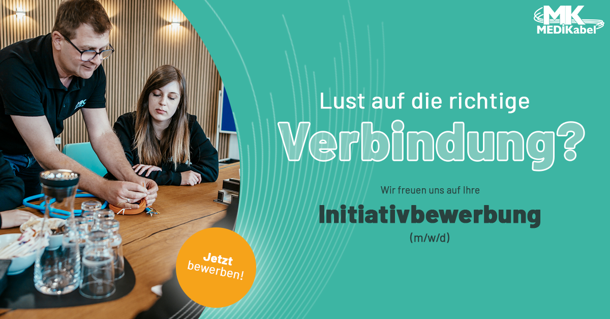 Initiativbewerbung (m/w/d) Initiativbewerbung (m/w/d) - Job MEDI Kabel GmbH, Daimlerstraße 47, 84478 Waldkraiburg, Homeoffice - Karriere