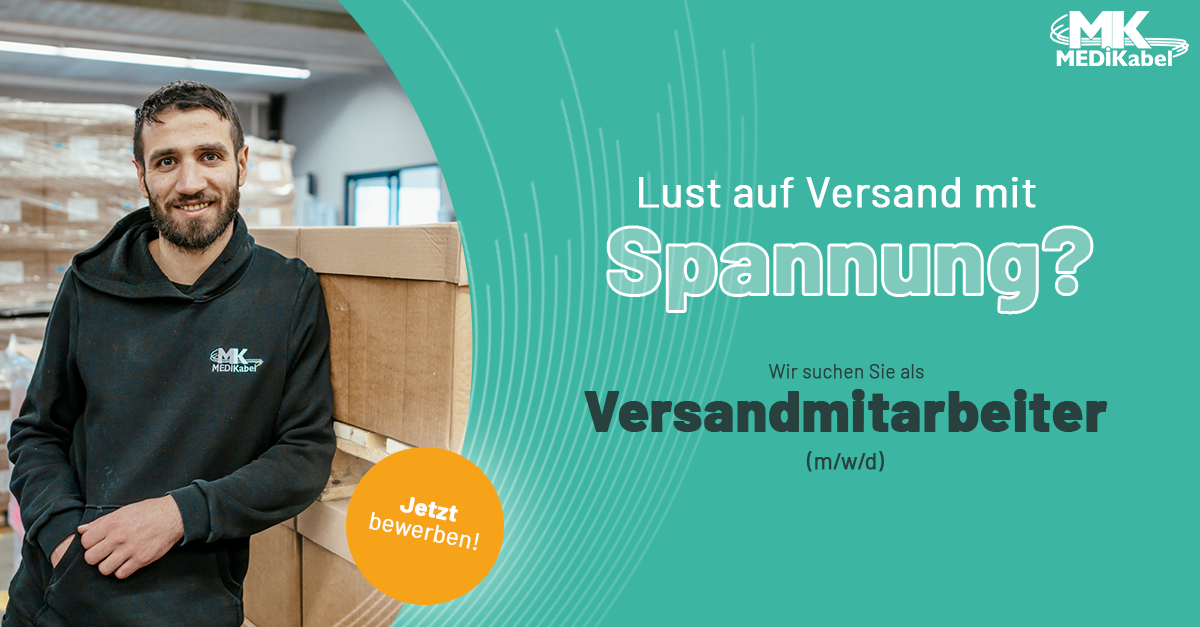 Versandmitarbeiter (m/w/d) Versandmitarbeiter (m/w/d) - Job MEDI Kabel GmbH, Daimlerstraße 47, 84478 Waldkraiburg - Karriere