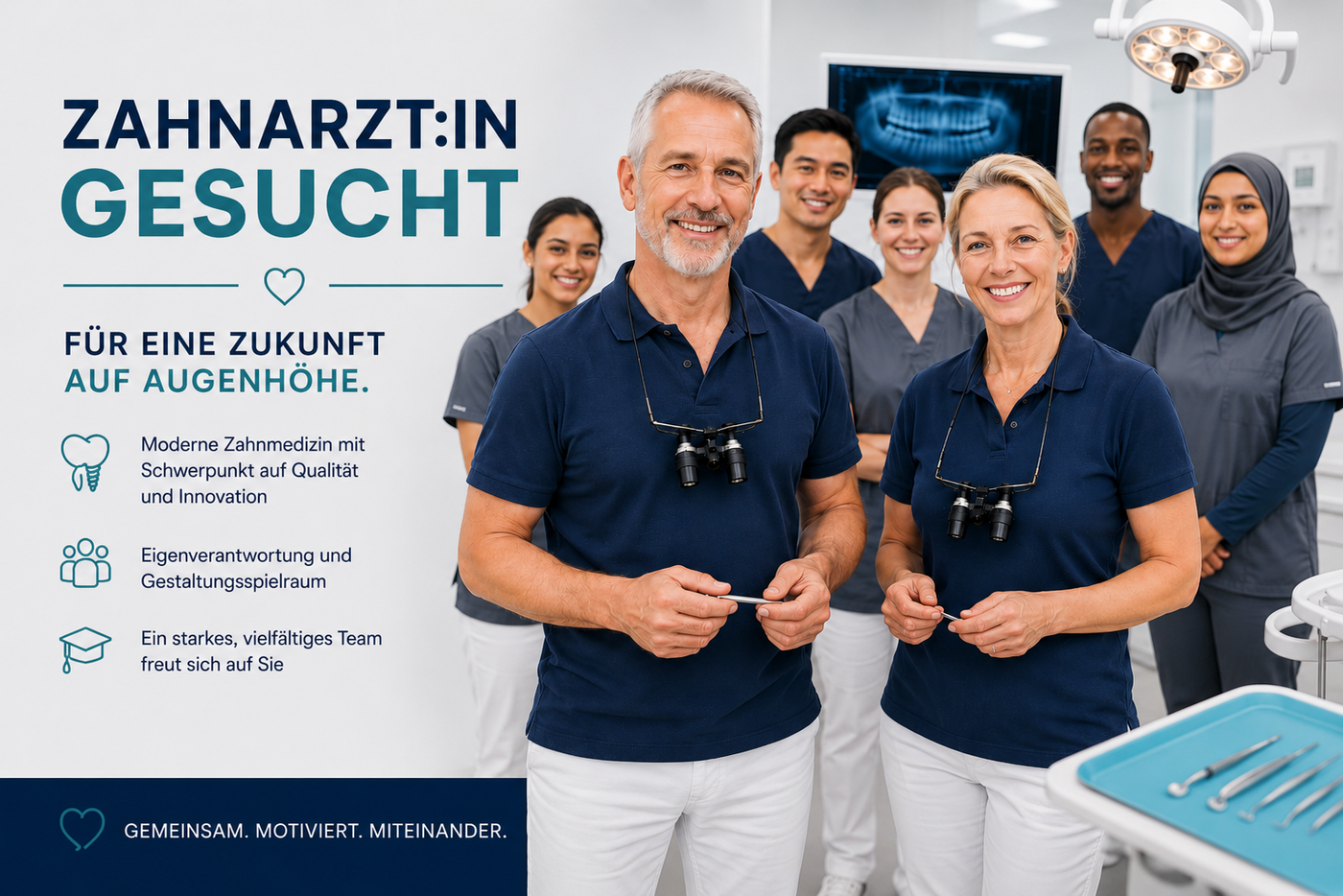 Generalist:in mit Tiefe? Genau, was wir suchen. Zahnärzt:in (m/w/d) | Nürnberg - Job Nürnberg - Team Dental - Application form