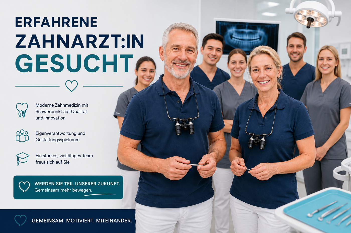 Erfahrener Zahnarzt (m/w/d)  Neustart mit Perspektive in Greding (inkl. Signing-Bonus) - Job Greding - Team Dental