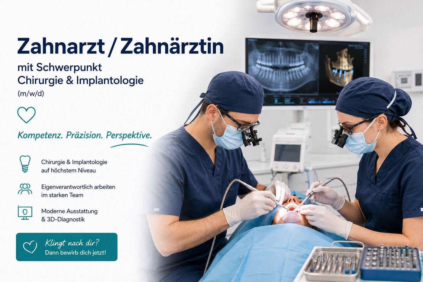 Zahnärzt:in (m/w/d) Schwerpunkt Implantologie und Oralchirurgie | Stuttgart-Neugereut Zahnärzt:in (m/w/d) Schwerpunkt Implantologie und Oralchirurgie | Stuttgart-Neugereut - Job Stuttgart - Team Dental
