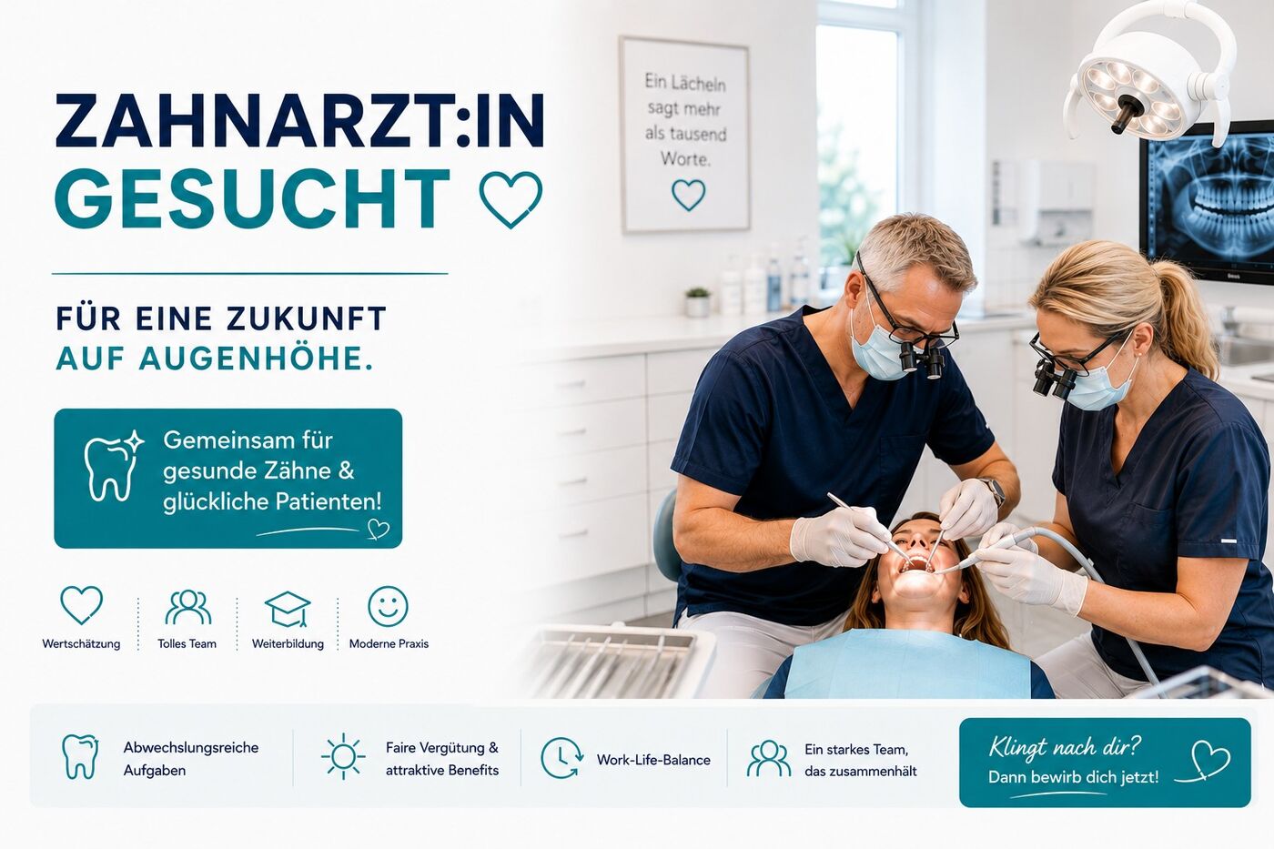 Kieferorthopädie mit Weitblick  und Kolleg:innen, die mitziehen. Zahnärzt:in KFO (m/w/d) | Dornstadt bei Ulm - Job Dornstadt - Team Dental - Application form