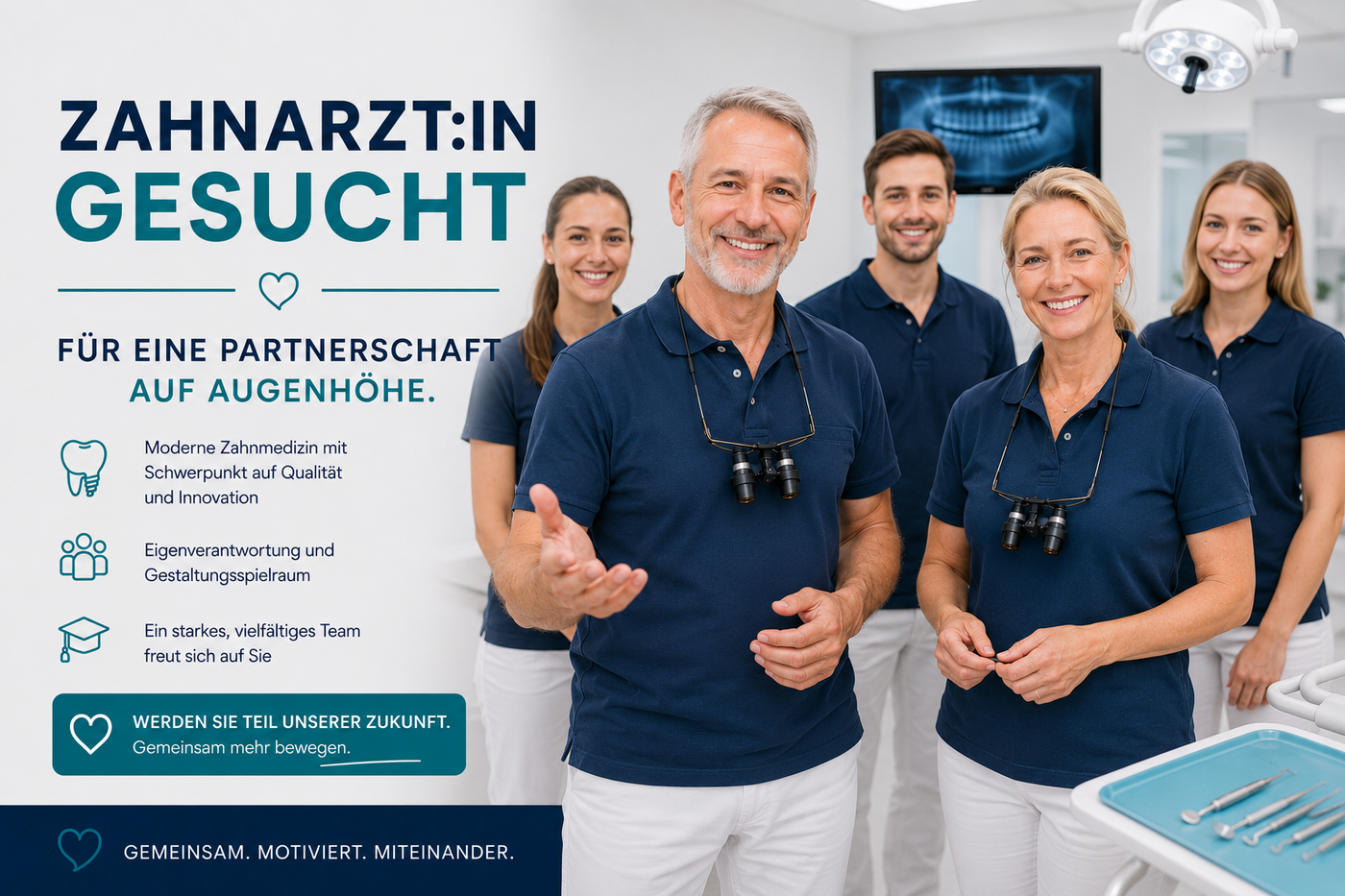 Zahnarzt / Praxispartner (m/w/d) - Perspektive auf Praxisanteile und Mitunternehmerschaft Zahnarzt / Praxispartner (m/w/d) - Perspektive auf Praxisanteile und Mitunternehmerschaft - Job Greding, Großmehring - Team Dental