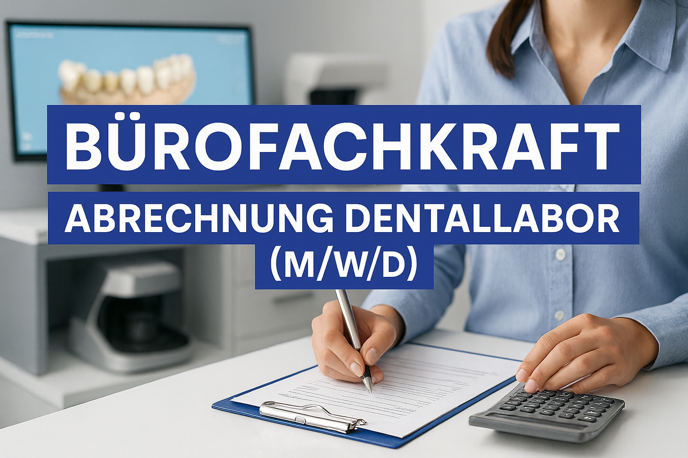 Bürofachkraft für Abrechnung (m/w/d) für unser Dentallabor in München - Job München - Team Dental