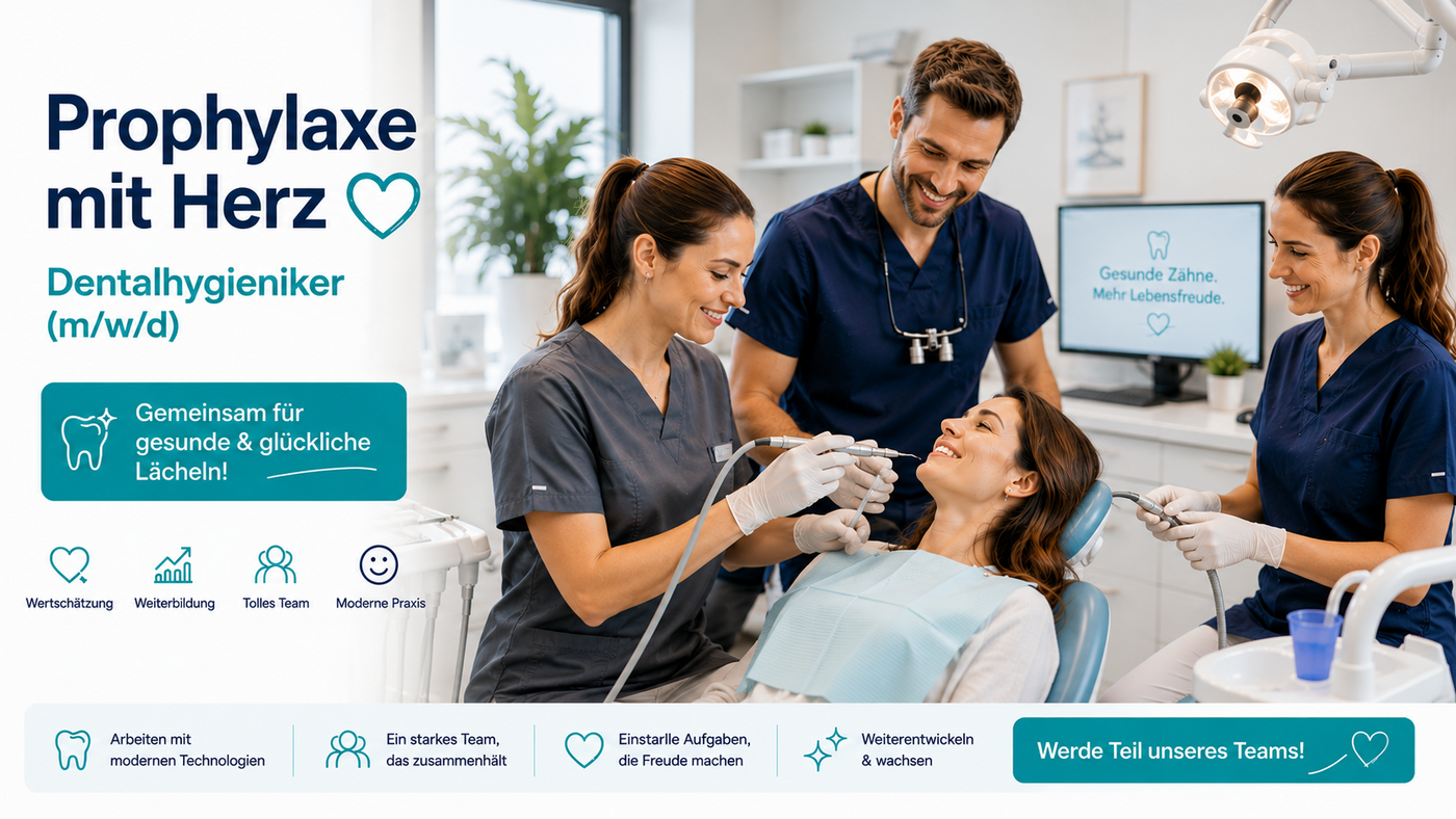 Dentis Bavaria sucht eine DH mit Anspruch. DH (m/w/d) | Greding - Job Greding - Team Dental - Application form