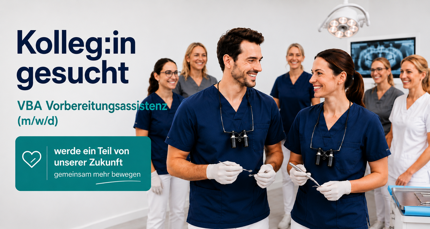 Vorbereitungsassistenz (m/w/d) mit KFO-Herz gesucht | Dornstadt bei Ulm - Job Dornstadt - Team Dental - Application form