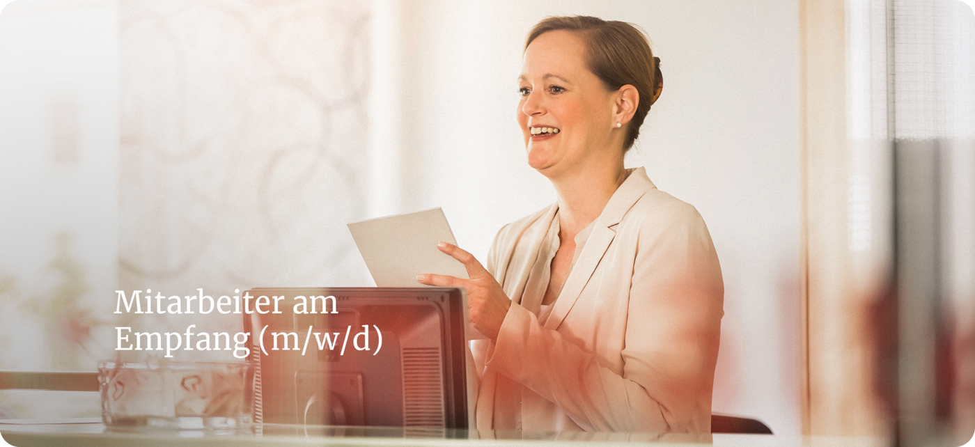 Mitarbeiter (m/w/d) am Empfang - Job Balingen - Karriere bei KP