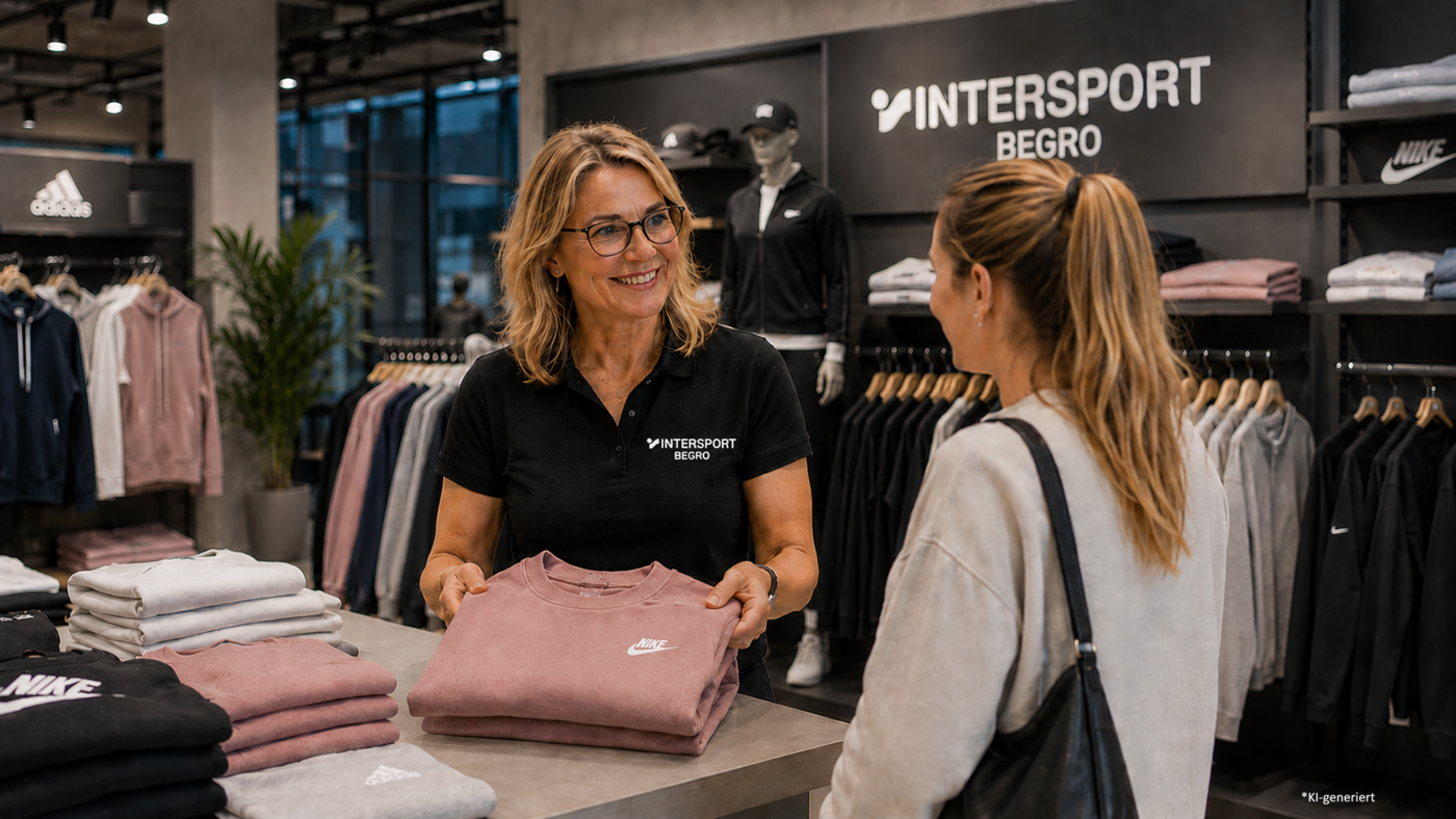 INTERSPORT Begro - Verkäufer:in Textilabteilung (m/w/d) INTERSPORT Begro - Verkäufer:in Textilabteilung (m/w/d) - Job Gießen - Karriere bei der Unternehmensgruppe Begro-Krug