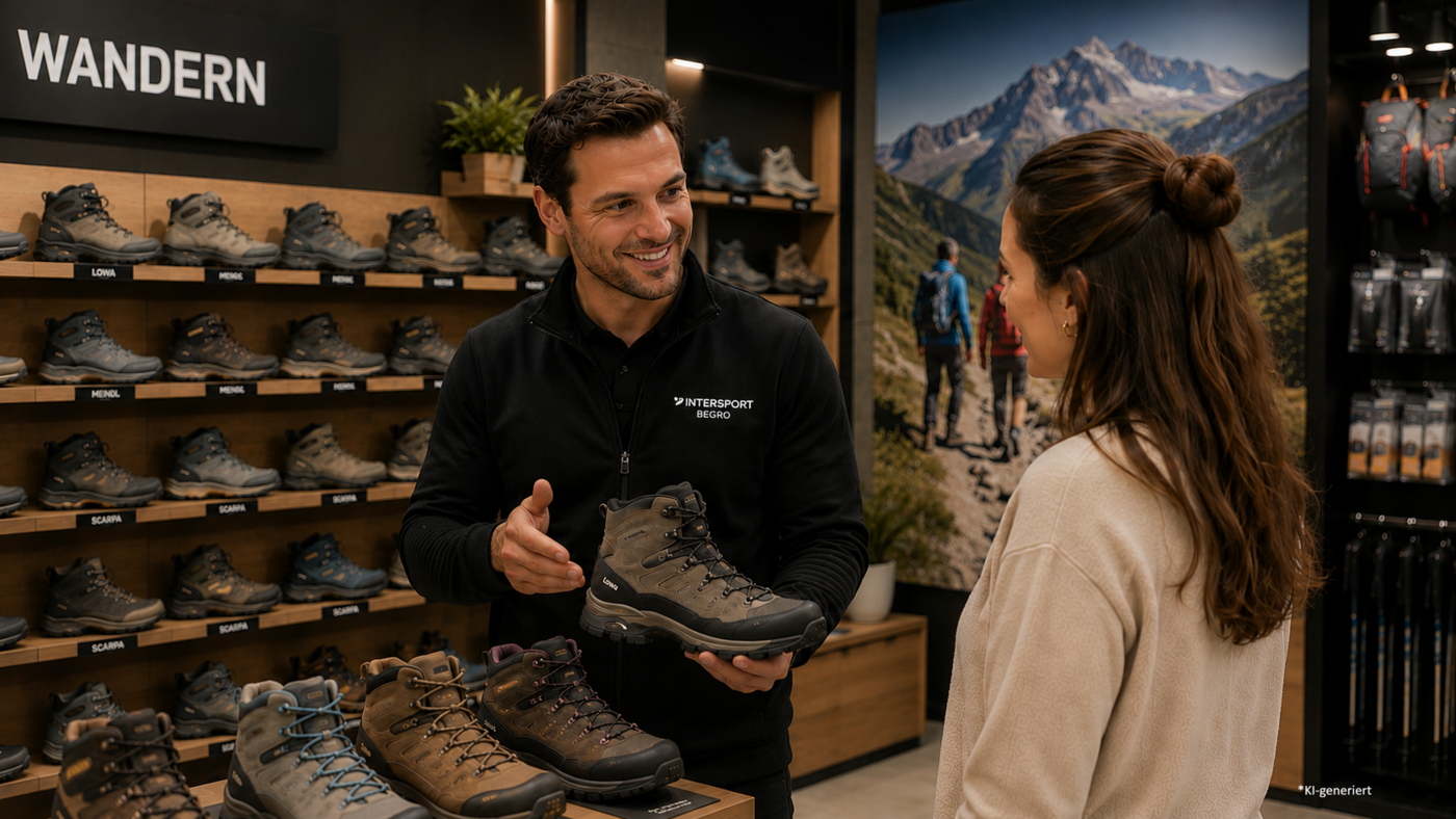 INTERSPORT Begro - Verkäufer:in Schuhabteilung (m/w/d) INTERSPORT Begro - Verkäufer:in Schuhabteilung (m/w/d) - Job Gießen - Karriere bei der Unternehmensgruppe Begro-Krug