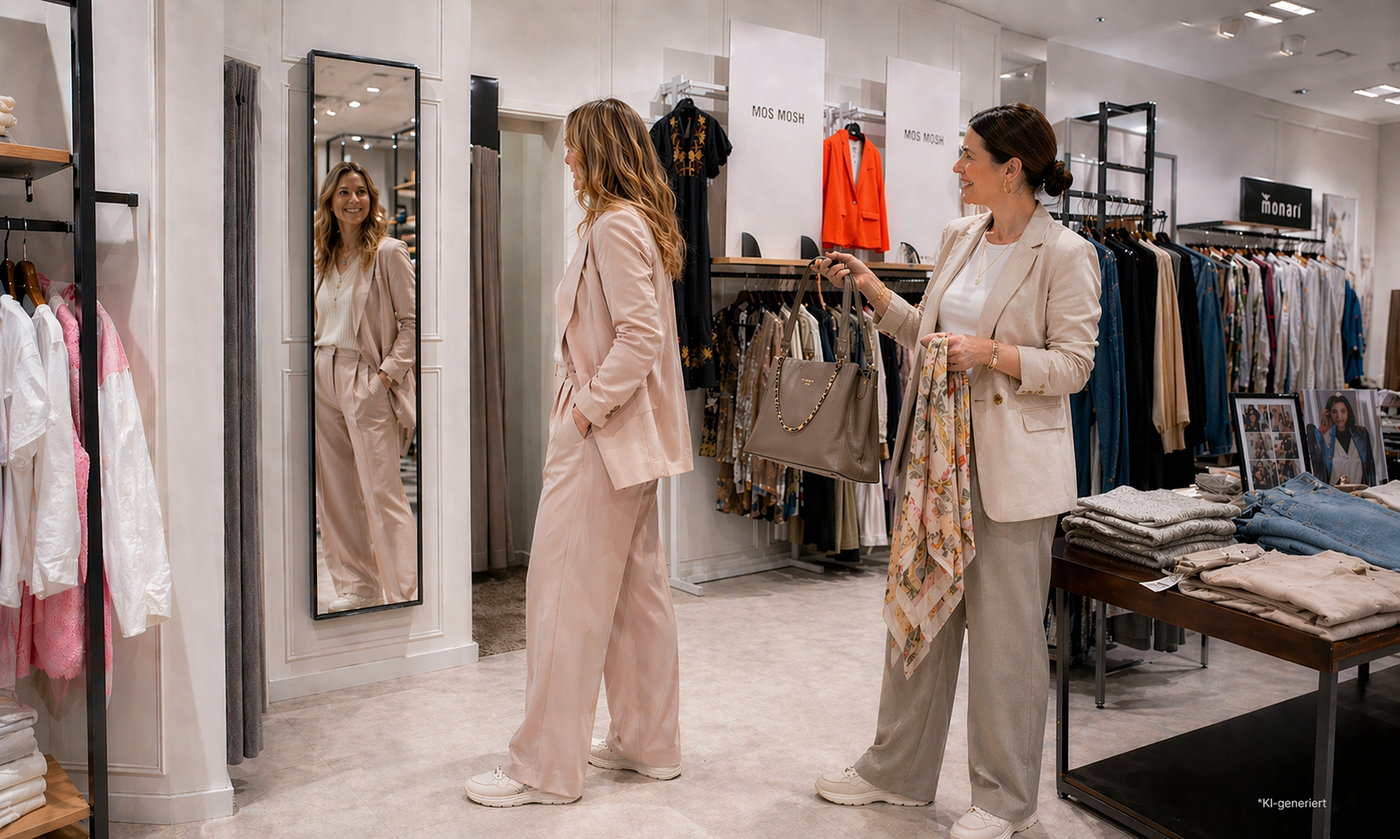 Modehaus Begro - Modeberater:in für Damenmode (m/w/d) - Job Marburg - Karriere bei der Unternehmensgruppe Begro-Krug