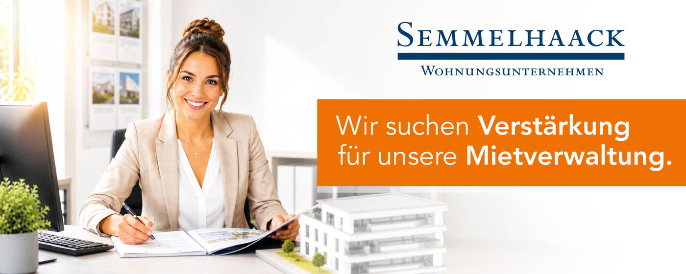 Immobilienkaufmann / Immobilienkauffrau (w/m/d) in Horst - Job Horst - Semmelhaack Wohnungsunternehmen