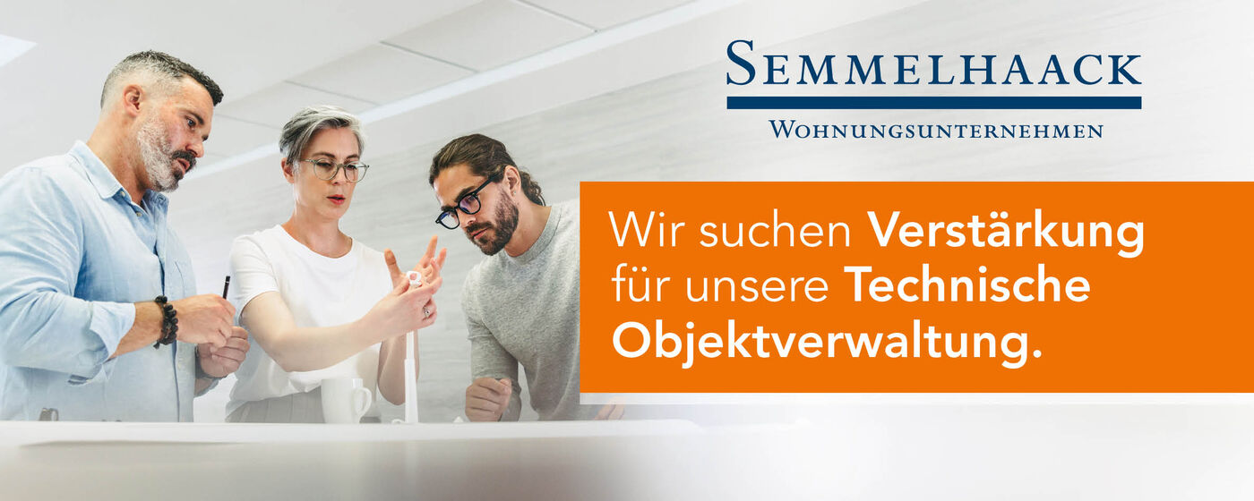 Bauingenieur / Bauingenieurin (w/m/d) - Job Elmshorn - Semmelhaack Wohnungsunternehmen